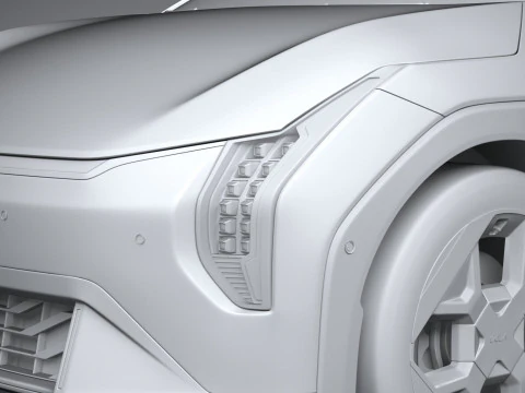 Kia EV4 Hatchback 2026 3D Model