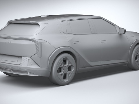 Kia EV4 Hatchback 2026 Modèle 3D
