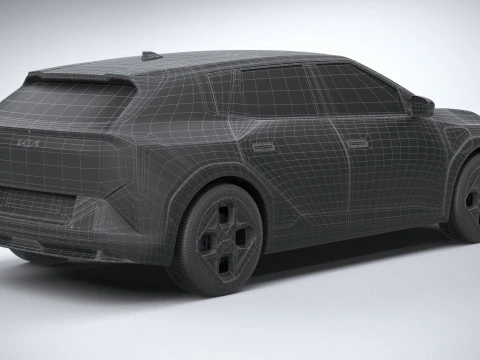 Kia EV4 Hatchback 2026 3D Model