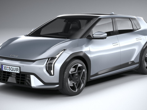 Kia EV4 Hatchback GT 2026 Model 3D