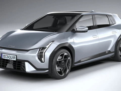Kia EV4 Hatchback GT 2026 3D Model