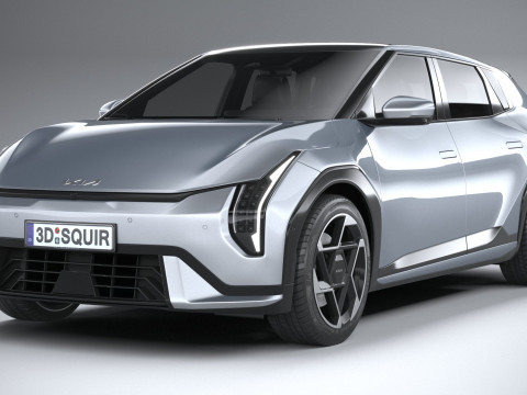 Kia EV4 Hatchback GT 2026 Model 3D