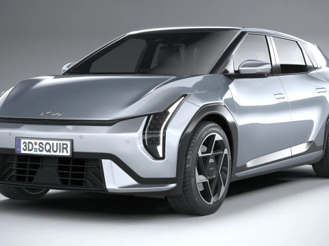 Kia EV4 Hatchback GT 2026 3D Model