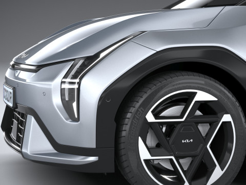Kia EV4 Hatchback GT 2026 Model 3D