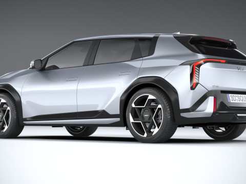 Kia EV4 Hatchback GT 2026 Model 3D