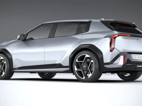 Kia EV4 Hatchback GT 2026 3D Model