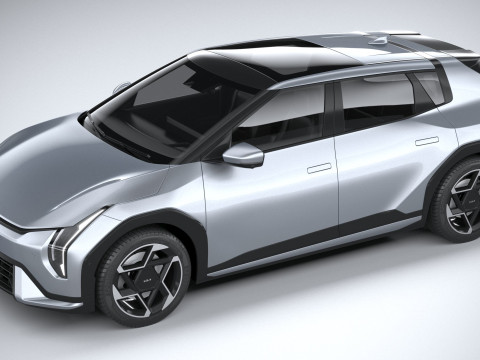 Kia EV4 Hatchback GT 2026 Model 3D