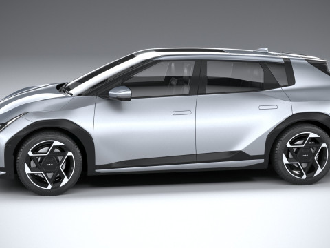 Kia EV4 Hatchback GT 2026 Model 3D