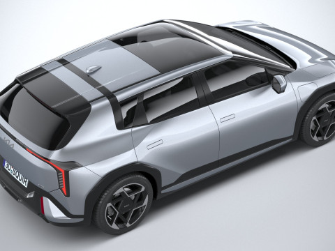 Kia EV4 Hatchback GT 2026 Model 3D