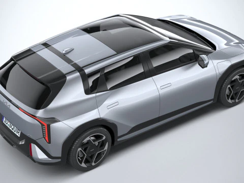 Kia EV4 Hatchback GT 2026 3D Model
