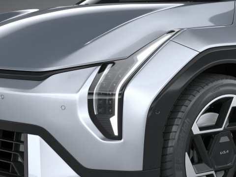 Kia EV4 Hatchback GT 2026 Model 3D