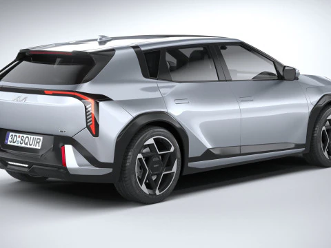 Kia EV4 Hatchback GT 2026 3D Model