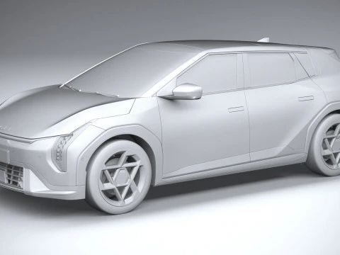 Kia EV4 Hatchback GT 2026 3D Model