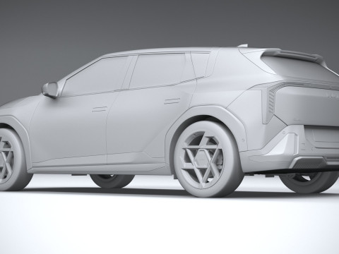Kia EV4 Hatchback GT 2026 Model 3D