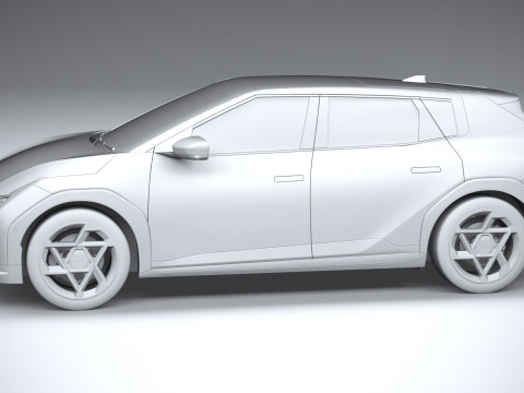 Kia EV4 Hatchback GT 2026 Model 3D
