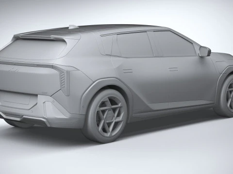 Kia EV4 Hatchback GT 2026 3D Model