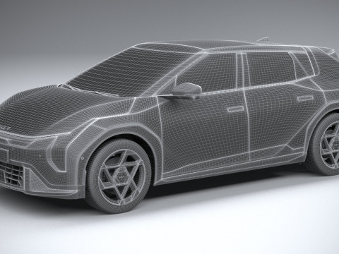Kia EV4 Hatchback GT 2026 Model 3D