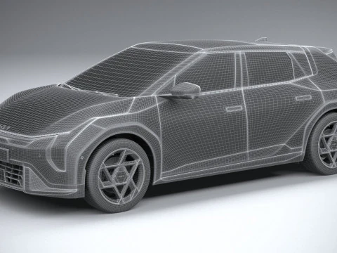 Kia EV4 Hatchback GT 2026 3D Model