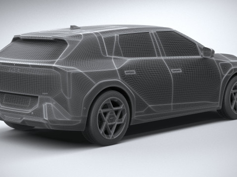 Kia EV4 Hatchback GT 2026 Model 3D