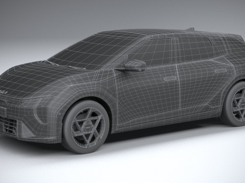 Kia EV4 Hatchback GT 2026 Model 3D