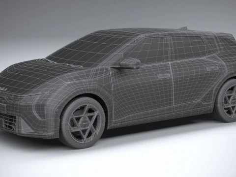 Kia EV4 Hatchback GT 2026 3D Model