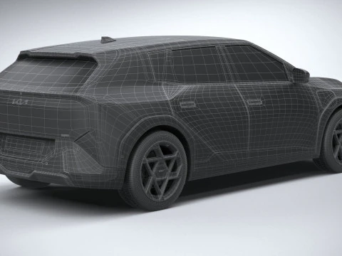 Kia EV4 Hatchback GT 2026 3D Model