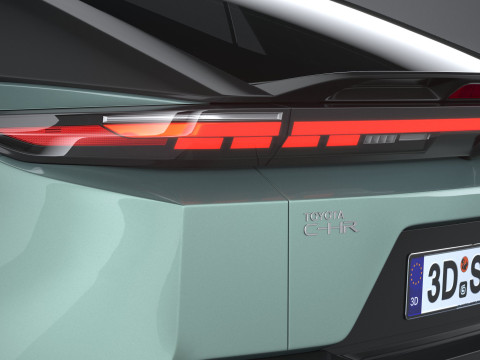 Toyota C-HR 2026 3D Model