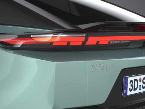 Toyota C-HR 2026 3D Model