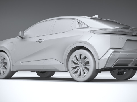 Toyota C-HR 2026 3D Model