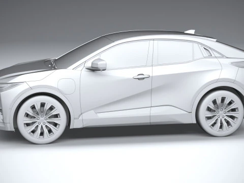 Toyota C-HR 2026 3D Model