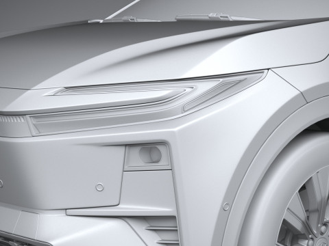 Toyota C-HR 2026 3D Model