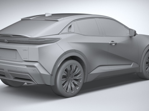Toyota C-HR 2026 3D Model