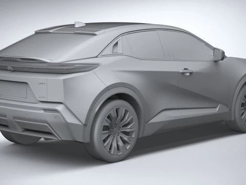 Toyota C-HR 2026 3D Model