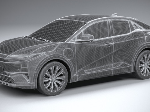 Toyota C-HR 2026 3D Model
