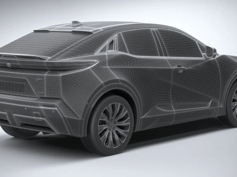 Toyota C-HR 2026 3D Model