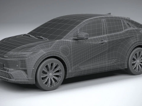 Toyota C-HR 2026 3D Model