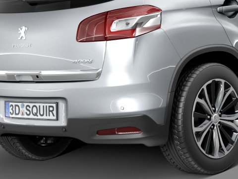 Peugeot 4008 2013 3D Model