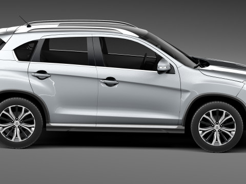 Peugeot 4008 2013 3D Model