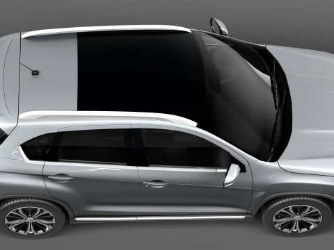 Peugeot 4008 2013 3D Model