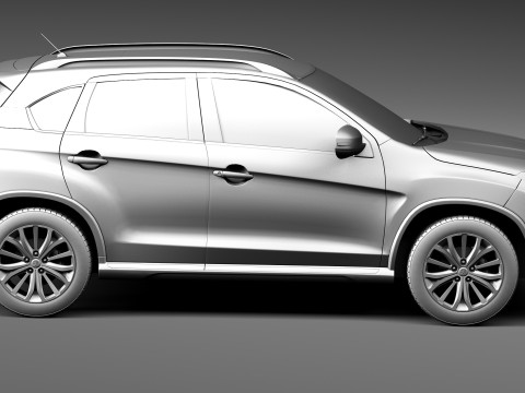 Peugeot 4008 2013 3D Model
