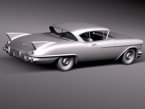 Cadillac Eldorado Biarritz 1957 Model 3D
