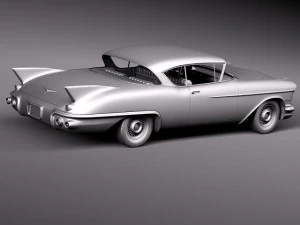 Cadillac Eldorado Biarritz 1957 3D Model
