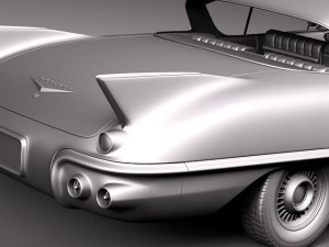 Cadillac Eldorado Biarritz 1957 Model 3D
