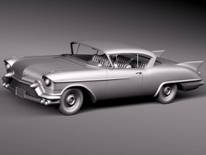 Cadillac Eldorado Biarritz 1957 Model 3D
