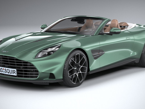 Aston Martin Vanquish Volante 2026 3D Model