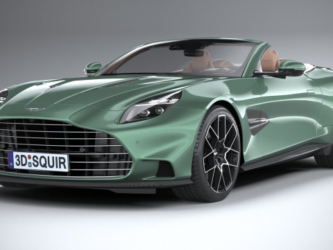 Aston Martin Vanquish Volante 2026 3D Model