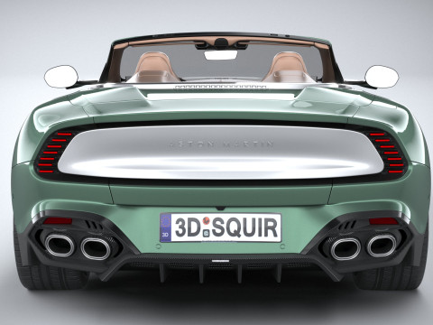 Aston Martin Vanquish Volante 2026 3D Model
