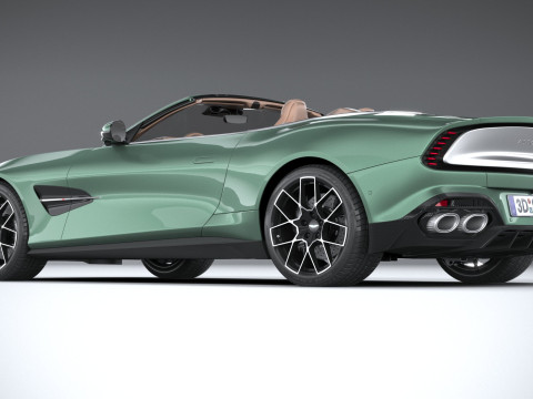 Aston Martin Vanquish Volante 2026 3D Model