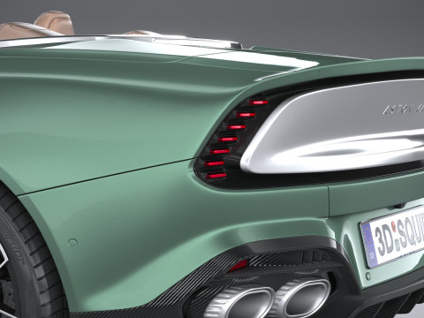 Aston Martin Vanquish Volante 2026 3D Model
