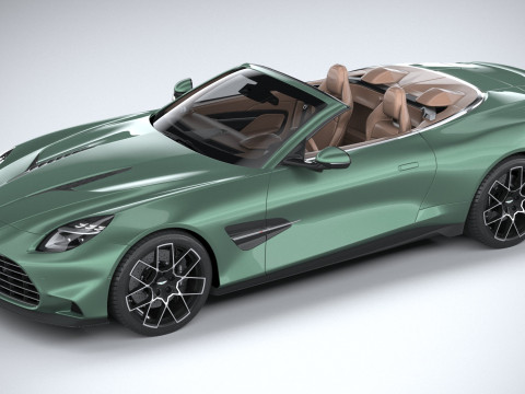 Aston Martin Vanquish Volante 2026 3D Model